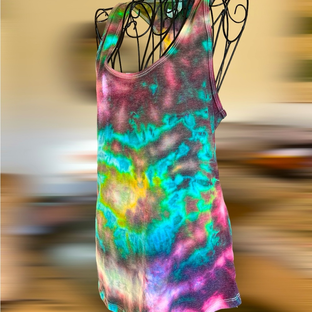 Racer Back Tie Dyed